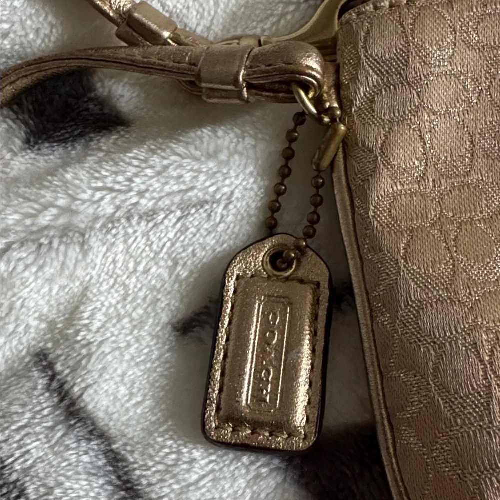 Coach Black and Gold Wristlets - Picture 7 of 9